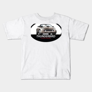 2002-2005 Ford Thunderbird in Oval Patch Kids T-Shirt